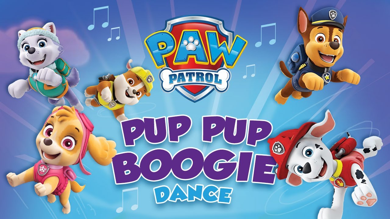 Psi Patrol Hop Hop Boogie Piosenka Pieski tańczą psie psie boogie PSI PATROL/PUP PUP BOOGIE Paw Patrol