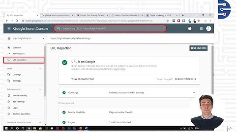 Understanding GSC URL Inspection Tab | Google Search Console Explained with Presenter & Animations
