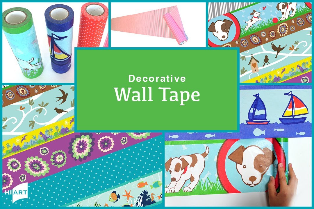 Washi Inspiration Repositionable Decorative Tape by HiArt YouTube
