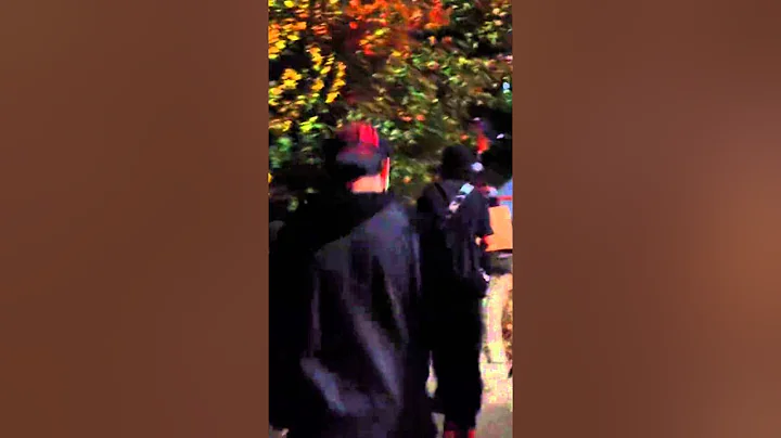 Million Mask March Downtown Asheville 2015 Part 1