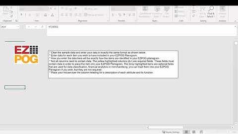 EZPOG Tutorial #3 - Importing Project Attribute Data