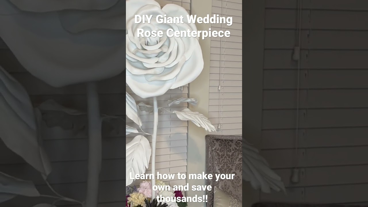 DIY Giant Flower