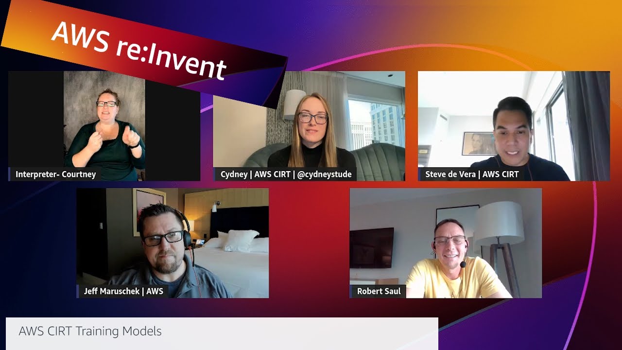 AWS re:Invent 2022: AWS On Air ft. AWS CIRT Toolkit training modules | AWS Events