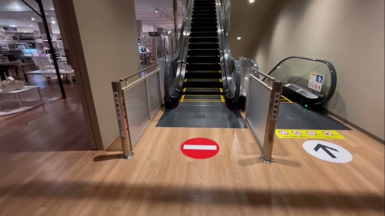 【逆走防止ブザー作動１５連発】エスカレーターその￼３