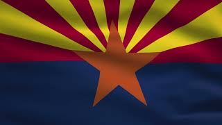 Arizona State Flag Animation USA | 8k | Flags of the World Guide