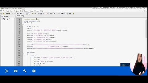 Presentasi Tugas besar Praktikum Mahasiswa  : program konversi suhu - Reski