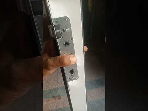 طريقة تركيب قفل الباب كانو