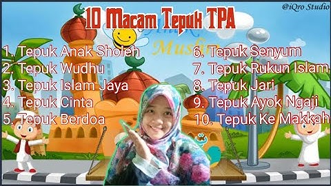 10 macam Tepuk TPA oleh Bunda Hanifah