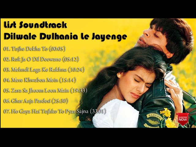 Soundtrack Dilwale Dulhania Le Jayenge India Populer class=