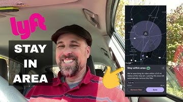 Lyft Stay in Area Destination Filter