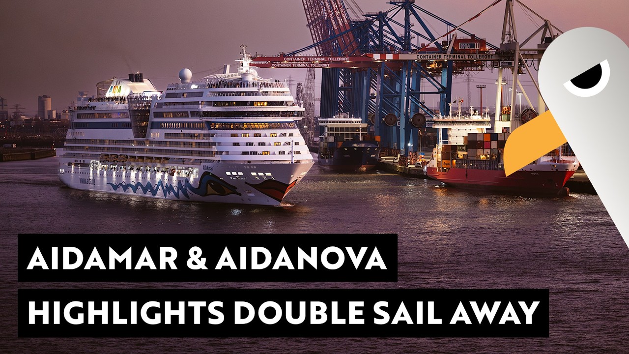 Highlights: AIDAmar & AIDAnova Double Sail Away am 07.03.2026