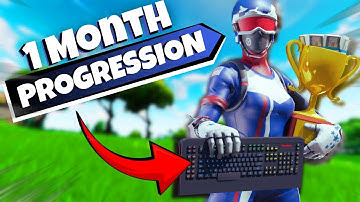 My 1 Month Controller To Keyboard And Mouse Progression (Fortnite)