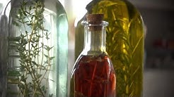 How to Make Herb Infused Oils and Vinegar | At Home With P. Allen Smith 