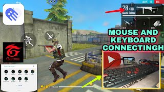 FREE FIRE GUN MP40 OP GAMEPLAY USE MOUSE AND KEYBOARD IN ANDROID MOBILE OCTOPUS APP USE #9 NEW VIDEO screenshot 3