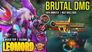 LEOMORD BEST BUILD 2026 | BUILD TOP 1 GLOBAL LEOMORD GAMEPLAY | MOBILE LEGENDS✓