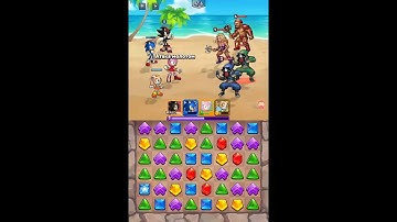 Sega heroes match 3-rpg trailer