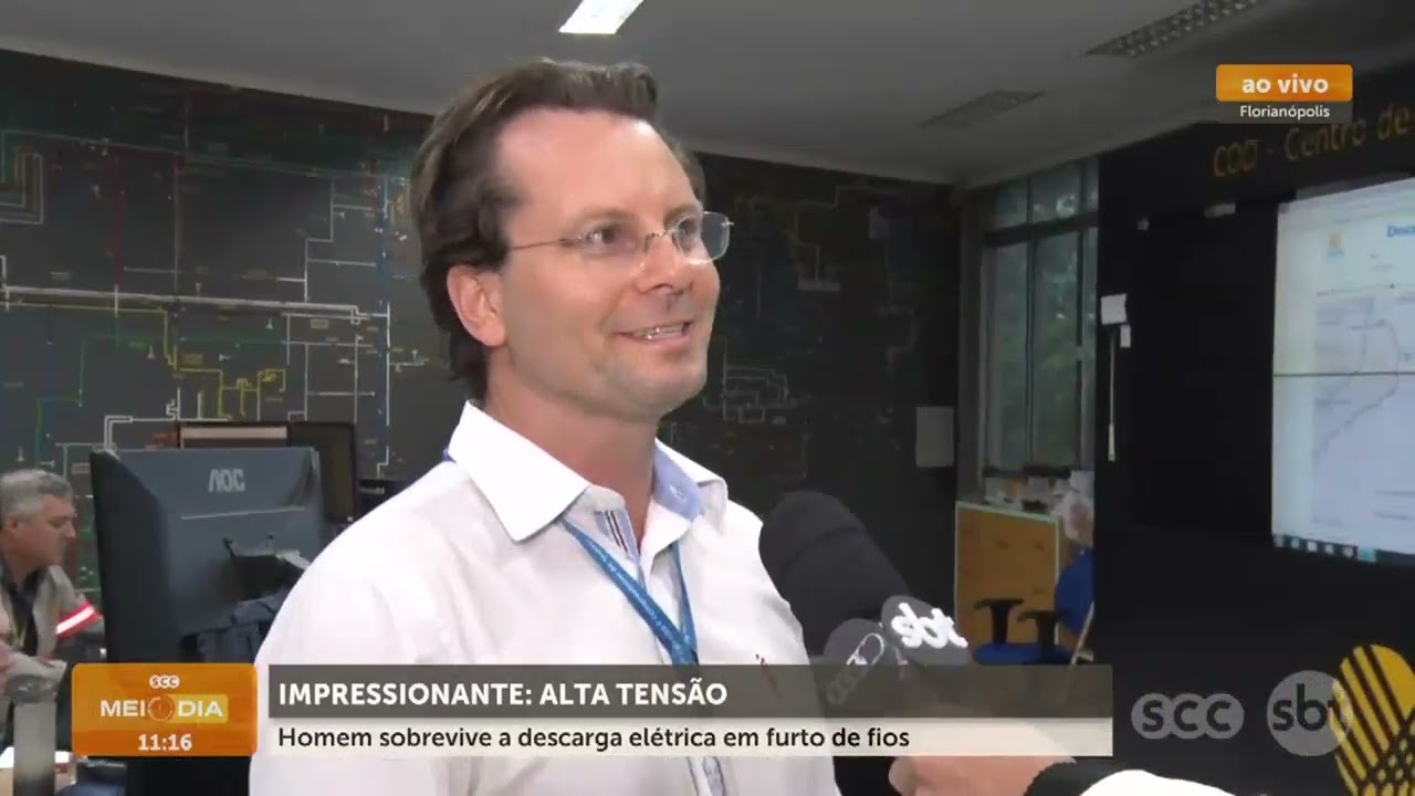 Santa Catarina vive "epidemia" de furto de fios | Segurança | SCC Meio-Dia