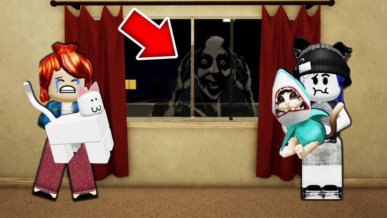นอนเฝ้าแมว 7 คืน😸อย่าให้แมวโดนผีหลอก | Roblox 7 Days Cat Sitting