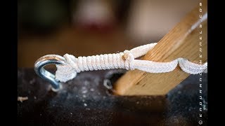 How to Tie a Wooden Dog Sled // Sled Repairs