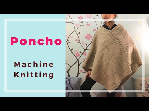 How to machine knit a reversible lace hat with a Brother punch card knitting  machine 