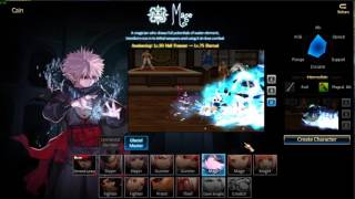 DFO Glacial Master Awakening Skill Demonstration