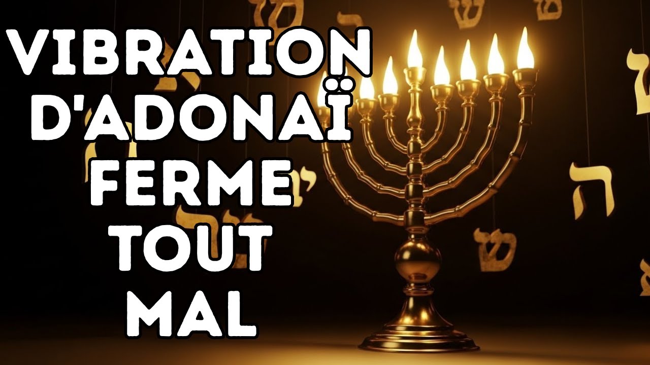 Musique Juive pour Sceller Votre Maison | Vibration d'Adonaï Ferme Toute Porte au Mal