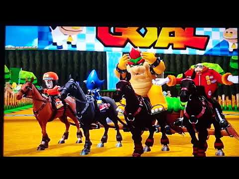 Mario Sonic London 2012 Team Dr Eggman Fails In Dream Equestrian