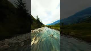 Epic River 🌲Journey Through the Mountains 🌿🏔️ | Cinematic Nature Drone View #mountainphotography🏞🏞🌾.