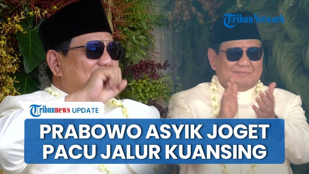 Prabowo Asyik Anggukkan Kepala saat Tren Pacu Jalur Meriahkan Istana, Letkol Teddy Ikut Joget