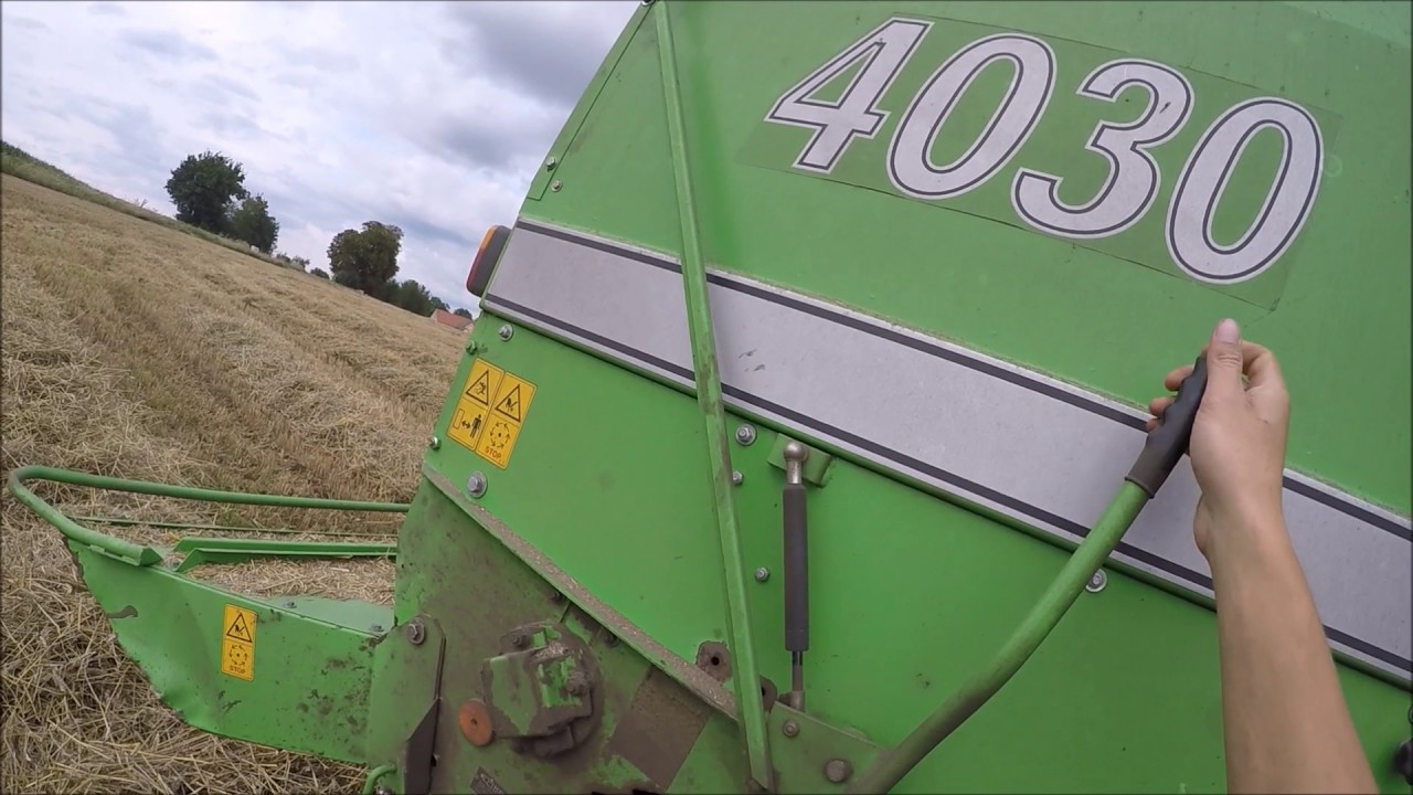 Deutz-Fahr Powerliner 4030, Fendt und Mengele bei der Ernte 2017