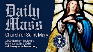 St. Mary's Parish Daily Mass - 1/20/2026
