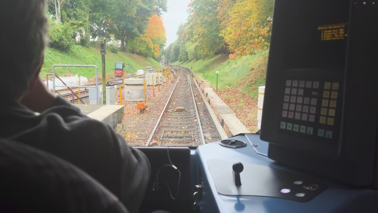 U-Bahn Hamburg - Führerstandsmitfahrt auf der U2 von Niendorf Nord bis Mümmelmannsberg (Ganze Linie)