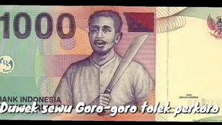Duwet Sewu Goro-Goro Golek Perkoro