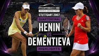 Henin v. Dementieva ● Stuttgart 2007 QF Highlights