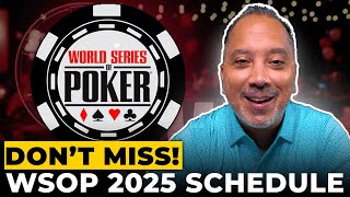 Best WSOP 2025 Tournament Schedule for Every Budget Mixed Game Poker in Las Vegas