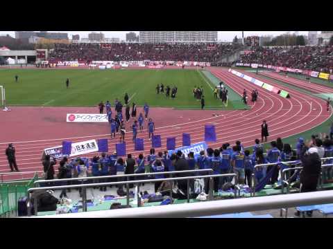2011年 J2 第35節 札幌vs大分 試合後挨拶