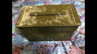 I Found Thirty Year Old Cigars in an Old Ammo Box!!  (Pt 1)