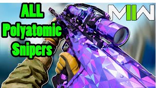 MWII All PolyAtomic Sniper Rifle Camo's - Call of Duty MWII screenshot 2