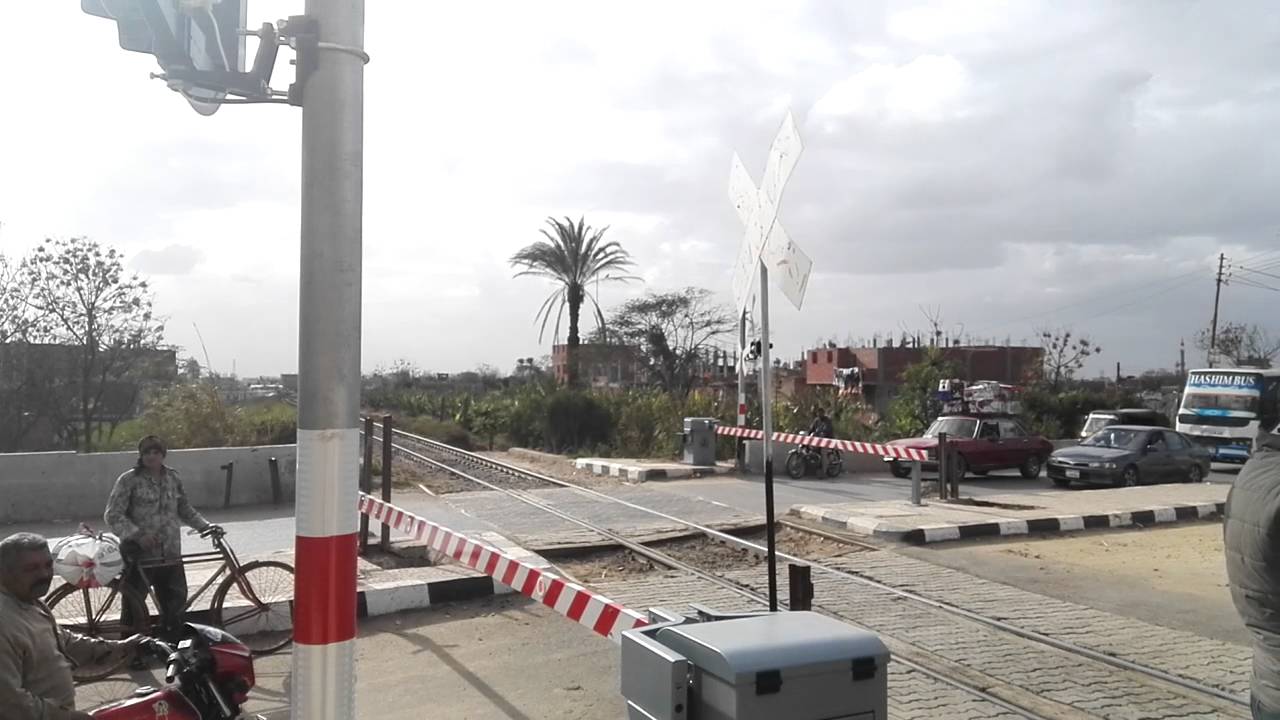 Panel de control de un Paso a Nivel de ICF para ENR. Egyptian National Railways. Level Crossing