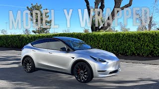 Turning a Tesla Model Y into a Satin Supercandy Spectacle