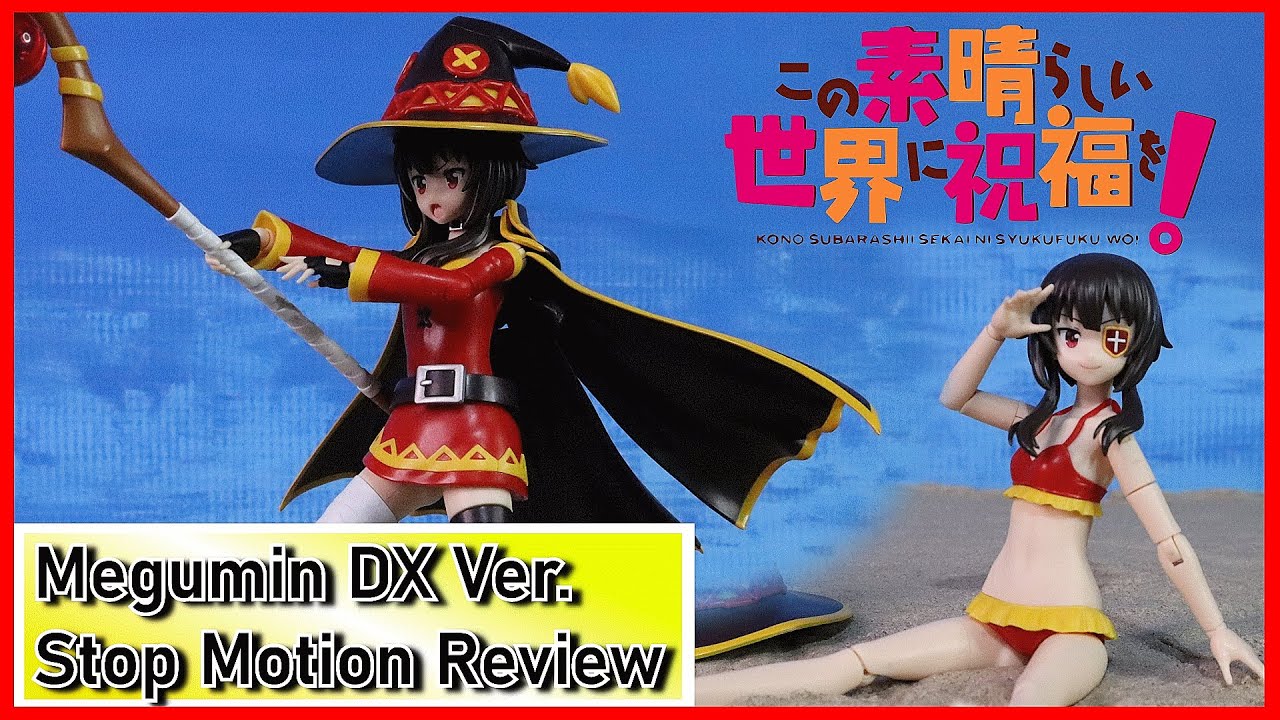 Megumin DX Ver | STOP MOTION REVIEW | このすば3 めぐみん