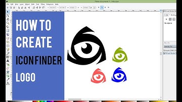 How to create ICON FINDER Logo Design in vector shape / Inkscape Video Tutorial