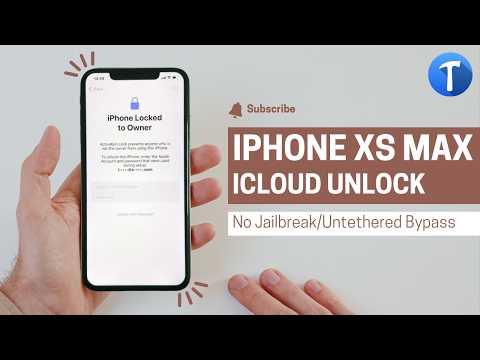 [4 WAYS] iPhone XS Max iCloud Unlock | Permanent Bypass