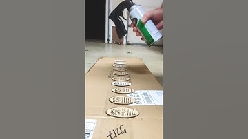 Making wooden business cards