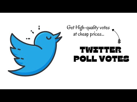 Twitter / X poll votes — placing your first order