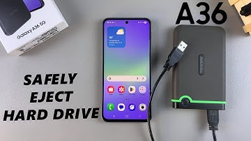 How To Safely Eject / Unmount External Hard Disk From Samsung Galaxy A36