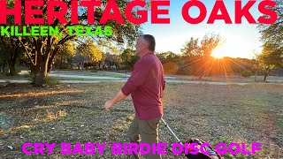Heritage Oaks Trail Disc Golf Course, Killeen, Tx - CryBabyBirdie  - 1/7/2024
