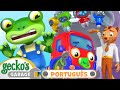 Loucura Magnética - Gecko ao Resgate!! | Garagem de Gecko | Carros infantis | Vídeos educativos