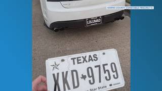 Harris County deputies arrest 2 drivers over fake, altered license plates