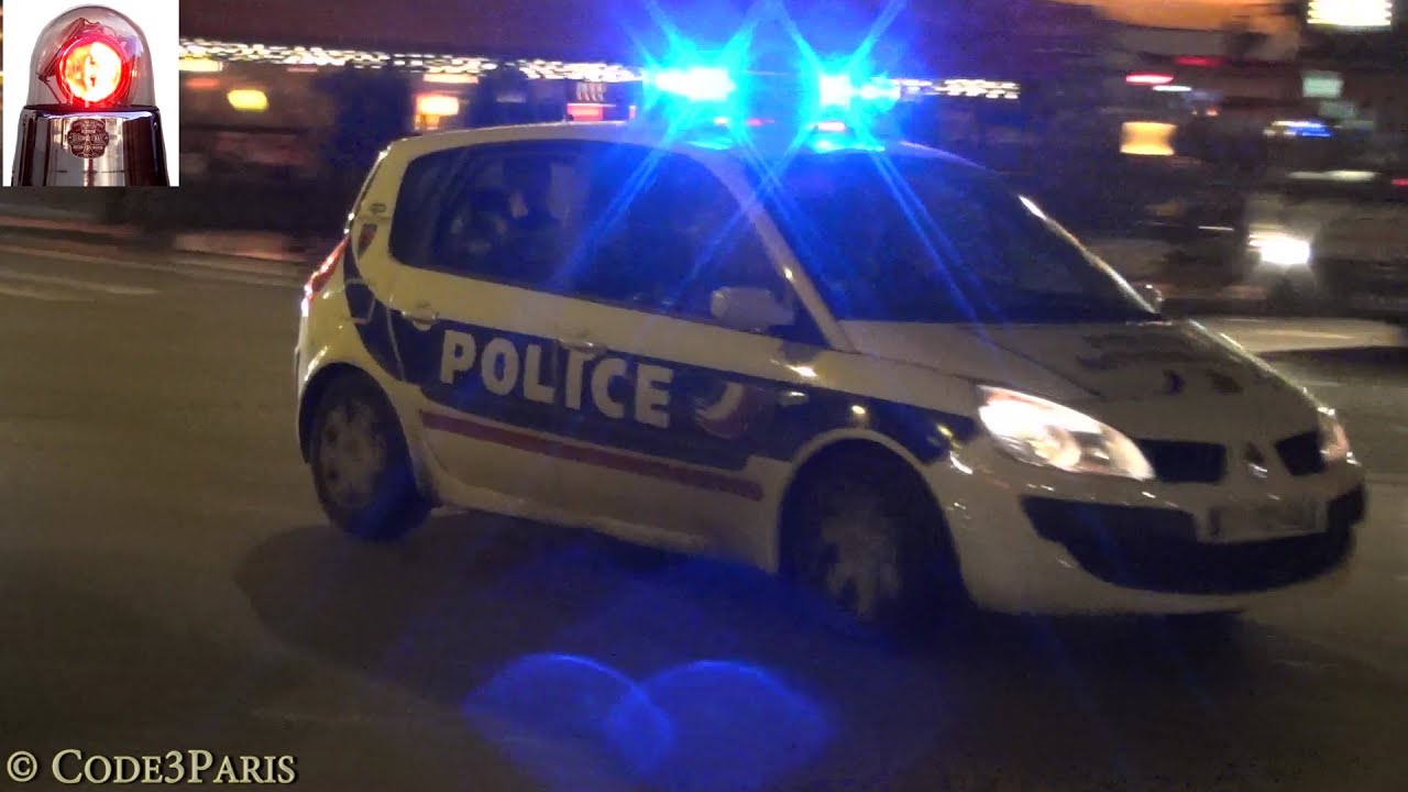 Voiture de police + banalisée // Police Car + Unmarked Police Car in Paris